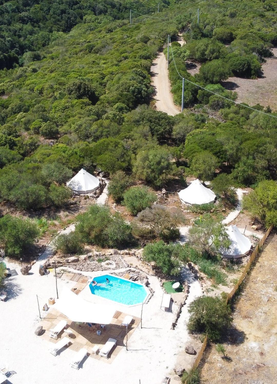 Hotel Pasare Glamping_Anglonaruralexperience Perfugas Exteriér fotografie