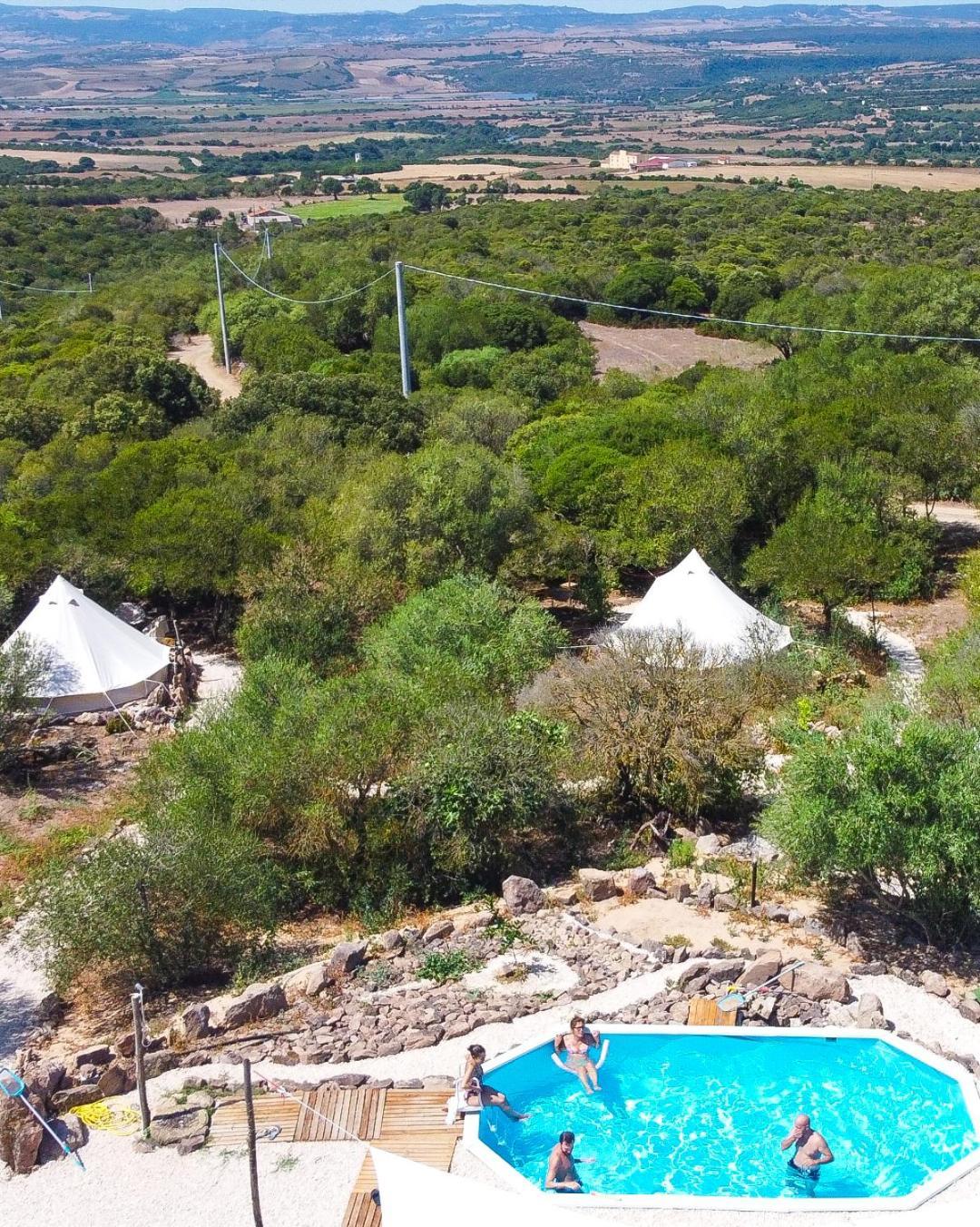 Hotel Pasare Glamping_Anglonaruralexperience Perfugas Exteriér fotografie